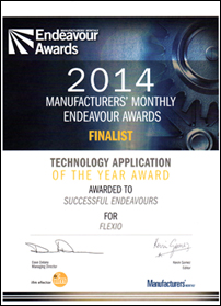 Successful Endeavours - Manufacturers' Monthly Endeavour Awards - Finalist - Technology Application of the Year