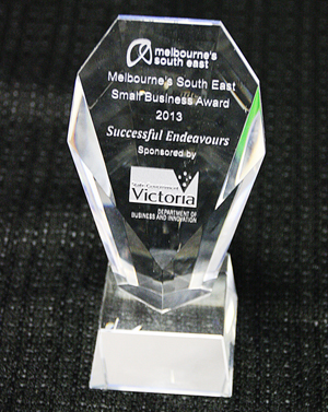 Successful Endeavours - Melbourne's South East Small Business of the Year 2013