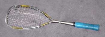 Broken Squash Racquet Broken Squash Racquet