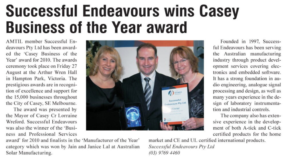 AMTIL Australian Manufacturing Technology Magazine October 2010 page 16