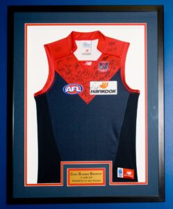Melbourne FC Guernsey with 2001 Team Signatures Melbourne FC Guernsey