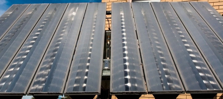 Concentrated Solar Panel Array Concentrated Solar Panel Array
