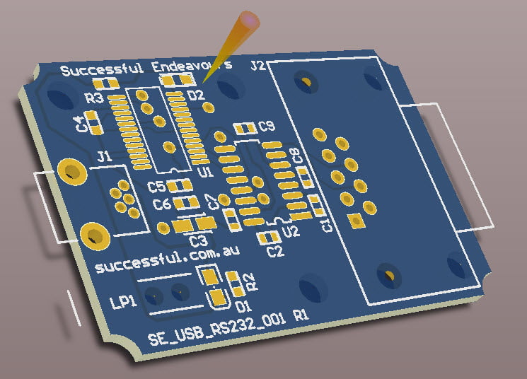 3D PCB View 3D PCB View