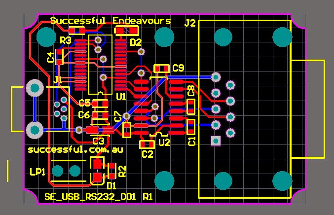 PCB Routed PCB Routed