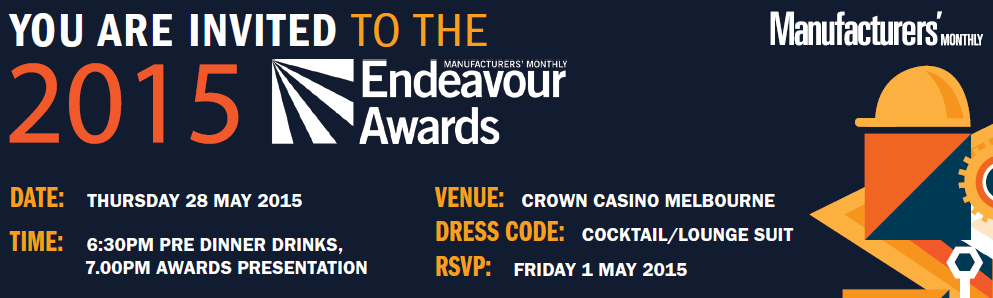 Endeavour Awards 2015 Finalist Endeavour Awards 2015 Finalist