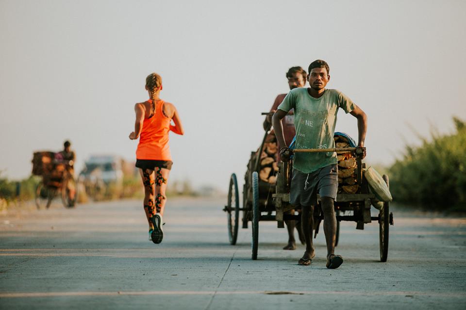 Samantha Gash - run across India