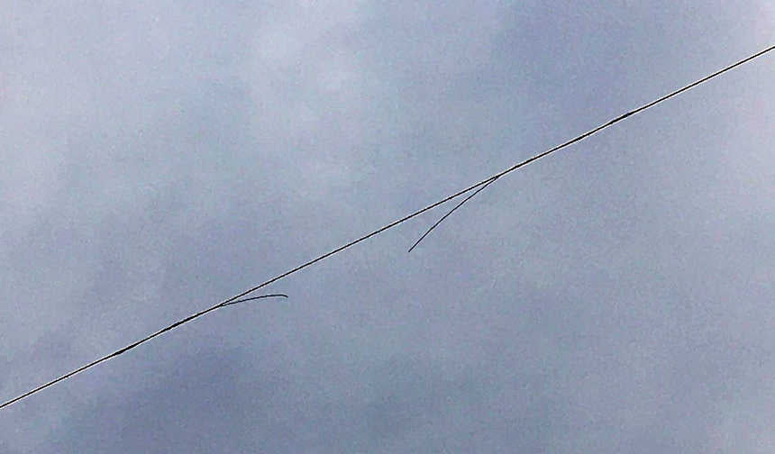EVFD Mid Span Conductor Snap Detected